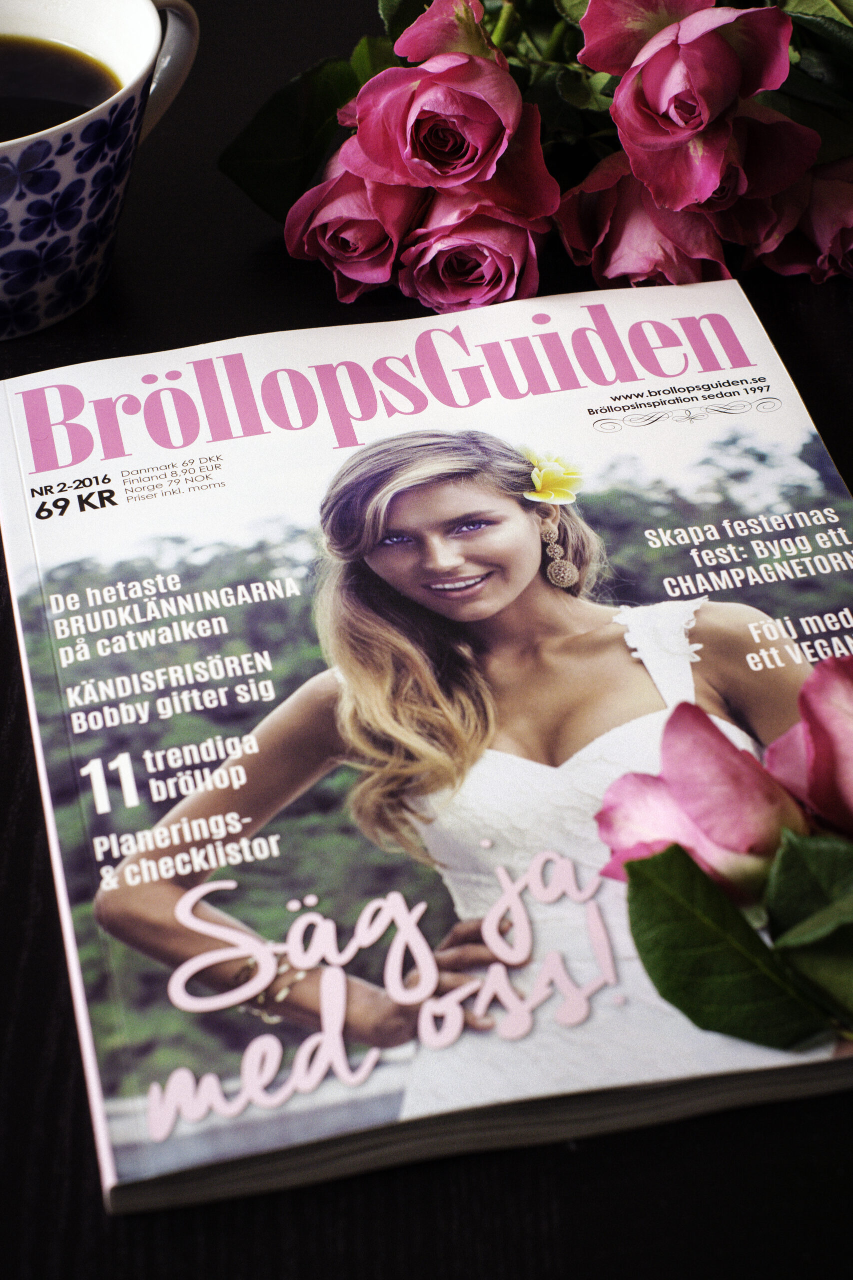 Magasinet Bröllopsguidens omslagsbild