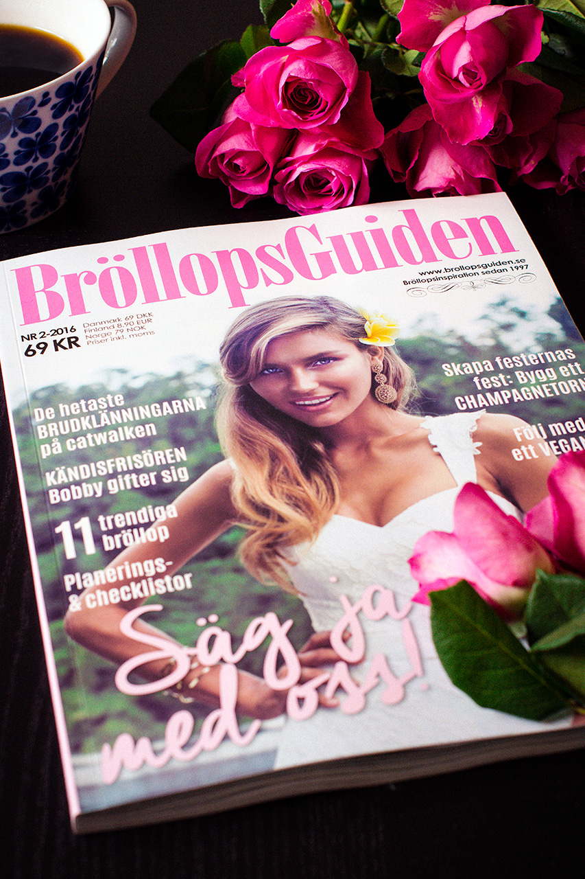 Magasinet Bröllopsguidens omslagsbild